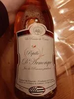 Mängden socker i Jus de pomme pétillant