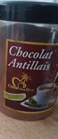 Mängden socker i Chocolat antillais