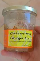 Mängden socker i Confiture extra d'oranges douces