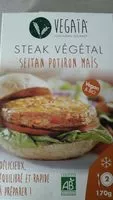 Mängden socker i Steack végétal seitan potiron maïs
