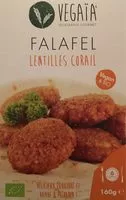 Mängden socker i FALAFEL Lentilles corail