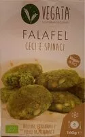 Mängden socker i Falafel ceci e spinaci