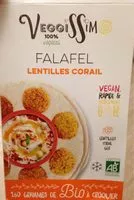 Mängden socker i Falafel lentilles corail