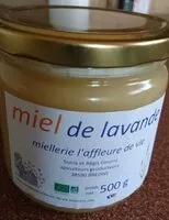 Mängden socker i Miel de lavande