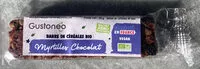 Mängden socker i barre de céréales bio myrtilles chocolat