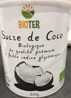 Mängden socker i Sucre de coco