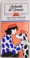 Mängden socker i Lait et éclats d'amandes