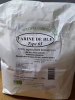 Mängden socker i Farine de Blé type 65