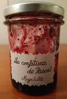 Mängden socker i Confiture extra artisanale de myrtille