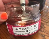 Mängden socker i Mimi confitures Fraise à la menthe poivrée