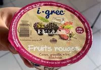 Mängden socker i Le pot au lait Fruits Rouges Cassis groseilles mûre Framboise