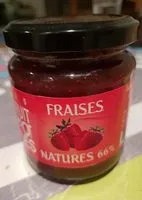Mängden socker i Confiture de fraises
