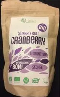 Mängden socker i Super Fruit Cranberry