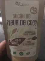 Mängden socker i Sucre de fleur de coco Bio