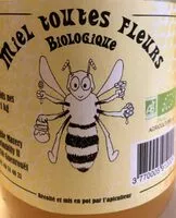 Mängden socker i Miel toutes fleurs biologique