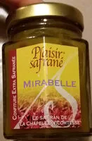Mängden socker i Mirabelle confiture extra safranée