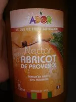 Mängden socker i Nectar abricot de provence