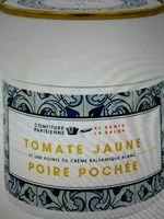 Mängden socker i Confiture Tomates jaune et poire pochée