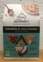 Mängden socker i Granola Coco - Amande