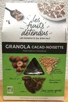 Mängden socker i Granola Cacao - Noisette
