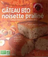 Mängden socker i Gateau bio noisette praliné