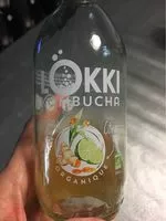 Mängden socker i Kombucha Curcuma Citron Vert