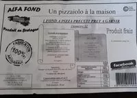 Mängden socker i Fond de Pizza 32 cm