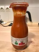 Mängden socker i Soupe de tomates