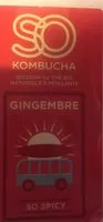 Mängden socker i So kombucha gingembre