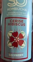 Mängden socker i Kombucha cerise hibiscus