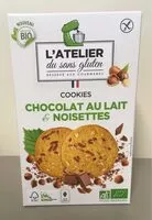 Mängden socker i Cookies BIO chocolat au lait & noisettes