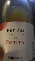 Mängden socker i Pur jus trouble de pomme