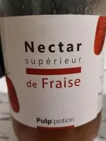 Mängden socker i Nectar de fraise