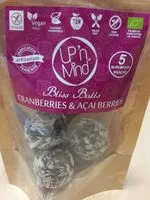 Mängden socker i Blues Valls cranberries & açai berries
