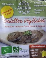 Mängden socker i Galette Végétale Sarrasin & Carrotte