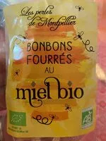 Mängden socker i Bonbons fourres au miel bio