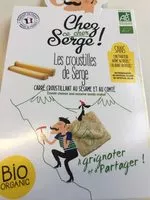 Mängden socker i Les croustilles de Serge