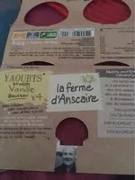 Mängden socker i Yaourt Brassé à la vanille de Madagascar