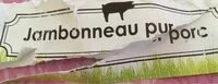 Mängden socker i Jambonneau pur porc