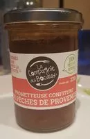 Mängden socker i Prometteuse confiture de pêches de Provence