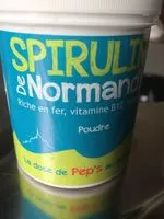 Mängden socker i Spiruline de Normandie