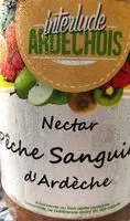 Mängden socker i Nectar peche sanguine d'ardeche