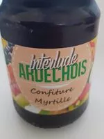 Mängden socker i Confiture myrtille