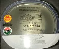 Mängden socker i Mozarella di bufala campana