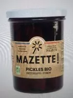 Mängden socker i Pickles betterave cumin