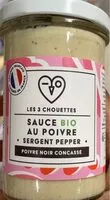 Mängden socker i Sauce bio au poivre végétale