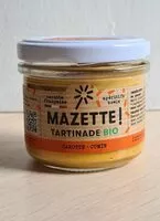 Mängden socker i Tartinade bio carotte cumin