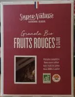 Mängden socker i Granola bio fruits rouges & cajou