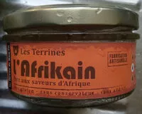 Mängden socker i terrine, porc aux saveurs d'Afrique