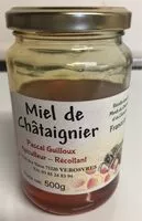 Mängden socker i miel de châtaignier